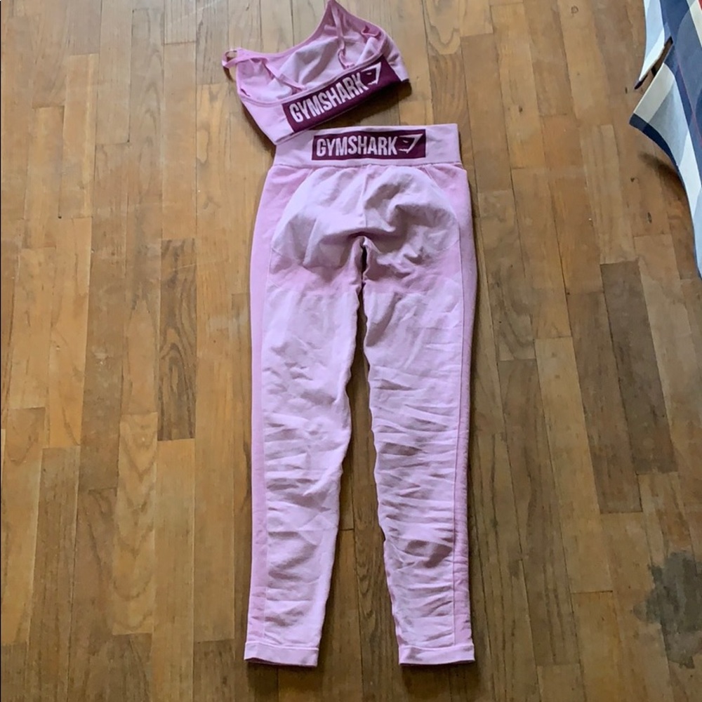 Gymshark High waisted flex set size S/M